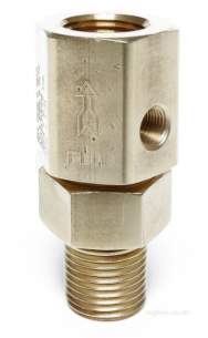 Henry Pressure Relief Valves -  Henry Rupture Disc Assembly Connector 27.6bar 1/2 Inch