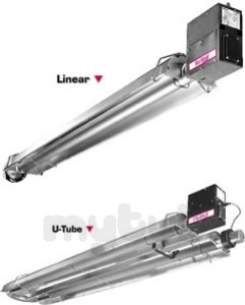 Blackheat Radiant Gas Panel Heaters -  Blackheat Bh40ut Inch U Inch Tube 40kw 6456mm Ng