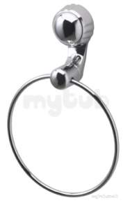 Ideal Standard Bathroom Accessories -  Ideal Standard Millenia S5087 Towel Ring Cp