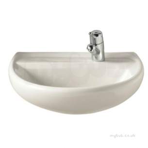 Sola Medical Washbasin 600x460 1 Tap Right Hand Htm64-lb G L Sa4355wh