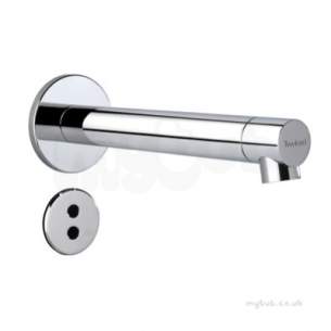 Twyfords Commercial Sanitaryware -  Sola Wall Mounted Infra Red Spout Htm64-tb H6 234mm Sf0234cp