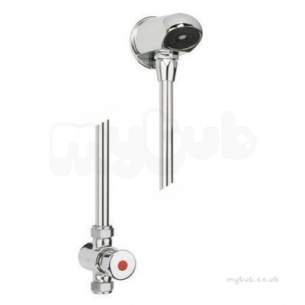 Sola Non Concussive Shower Valve And Vandal Resistant Head Sf1205cp