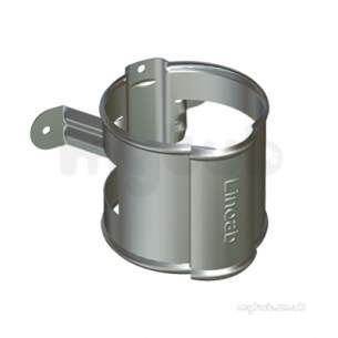 Lindab Rainwater -  Lindab Downpipe Bracket 75mm Galv