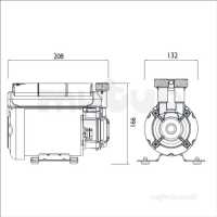 Bristan Showering -  Bristan 2 Bar Single Shower Pump