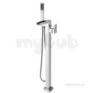 Vado Brassware -  Bath/shower Mixer Plus Waterfall Spout Single Lever