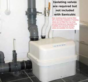 Saniflo Sanicondens Pump -  Saniflo Sanicubic Pro 1102