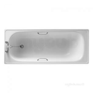 Ideal Standard Acrylic Baths -  Ideal Standard Simplicity E8132 1600 X 700 Two Tap Holes Tg As Bath