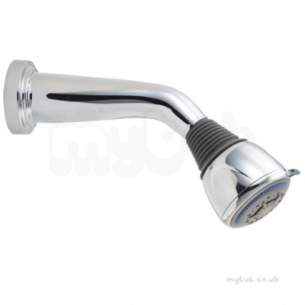 Twyfords Commercial Brassware -  Twyford Sola Shower Fixed Head Sf1202cp