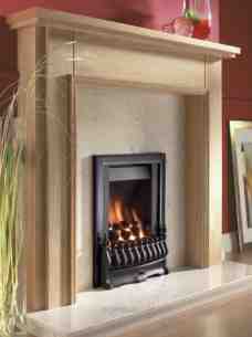 Flavel Gas Fires -  Flavel Stirling Sc Gas Fire Ng Black