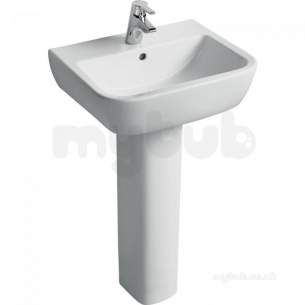 Ideal Standard Tempo Sanitaryware -  Ideal Standard Tempo T4224 Full Pedestal White