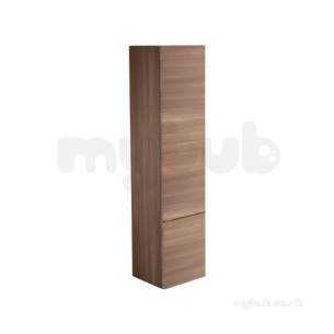 Ideal Jasper Morrison Strada Soft Mood Furniture -  Softmood Column 400 Left Hand Unit 2dr Gls Wht