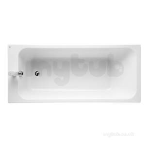 Ideal Standard Acrylic Baths -  Ideal Standard Softmood T9928 1700x750 No Tap Holes Bath White