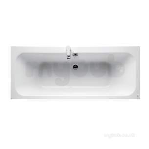 Ideal Standard Acrylic Baths -  Ideal Standard Softmood T9937 1700x750 D/e Bath Ifpplus Wh