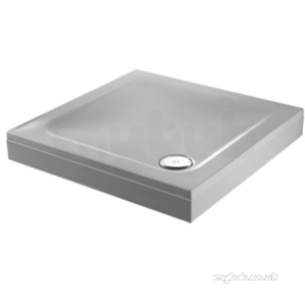 Twyford Twylite Shower Trays -  Twylite Tl6188 Square 800mm Ft Tray Wh Tl6188wh