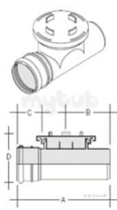 Marley Underground -  Marley 110mm Inspection Pipe Uf42