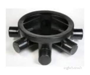 Polypipe Underground Drainage -  Polypipe 160mm Manhole Base Ug616