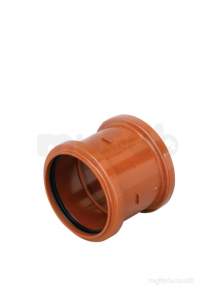 Marley Underground -  Marley 160mm Coupling Straight Ume15c