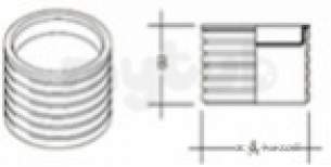 Marley Quantum -  Marley 150mm Quantum Socket Plug Umj11