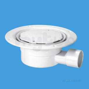 Mcalpine Waste traps overflow -  Mca Valve Gully White Cover Plate