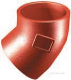 Ensign Soil -  50mm X 45deg Short Radius Bend Ef002