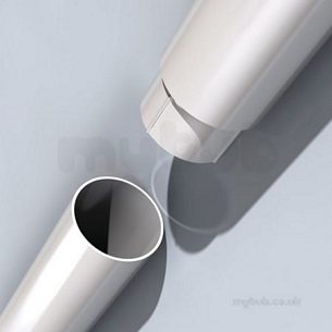 Alumasc Rainwater Products -  Alumasc Pc F/j 100mm X 3m Round Pipe