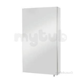 Croydex Bathroom Accessories -  Croydex Anton Single Door Cabinet Ss