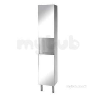 Croydex Mirrors and Cabinets -  Croydex Roeburn Tall Cabinet Wc870605