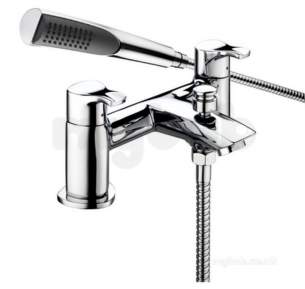 Bristan Brassware -  Capri Pillar Bath Shower Mixer Eco8 Cap Bsm E8 C - Chrome