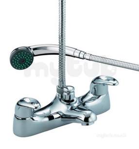 Bristan Brassware -  Java Deck Mounted Bath Shower Mixer Eco6 J Bsm E6 C - Chrome