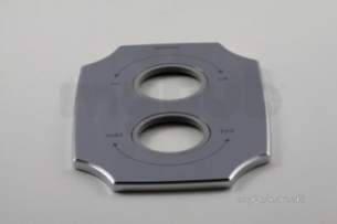 Bristan Spares -  Bristan Concealng Plate Fairfax 2004 C