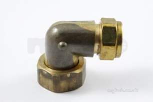 Bristan Spares -  Bristan Elbow Pair Brass Dual Control