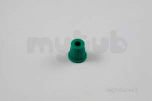 Bristan Spares -  Bristn Spline Adaptor 8/24-11/30 Green