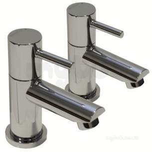 Bristan Brassware -  Bristan Blitz Basin Pillar Taps Cp