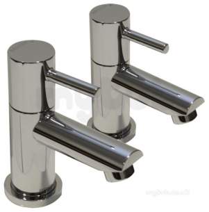 Bristan Brassware -  Bristan Blitz Bath Pillar Taps Cp