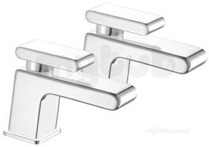 Bristan Brassware -  Bristan Pivot Basin Taps Chrome Piv 1/2 C