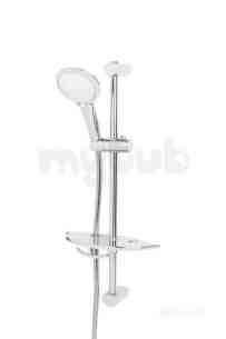 Gummers Commercial Showers -  Multi-functn Extnd Slide Bar Shwr Kit Ch