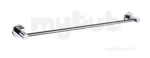 Bristan Accessories -  Rd Rail C Round Towel Rail 595mm