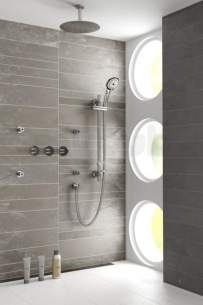 Bristan Showering -  Orb Recessed Dual Control Shower Pack Chrome Orb Shwr Pk