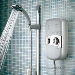 Bristan Showering -  Bristan 9.5kw Electric Shower White