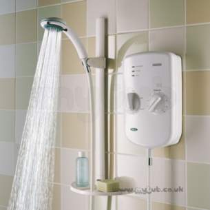 Bristan Showering -  Bristan Evo 9.5 Electric Shower White