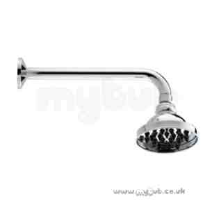 Bristan Showering -  Quadrant Fixed Head With Shower Arm Cp