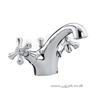 Bristan Brassware -  Colonial Basin Mixer And Puw Chrome Plated K Bas C