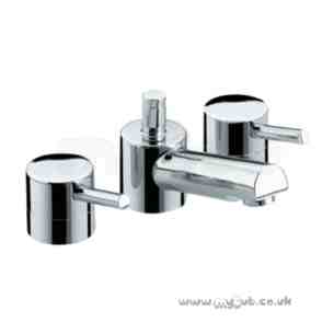 Bristan Brassware -  Bristan Prism 3th Basin Mixer Cp