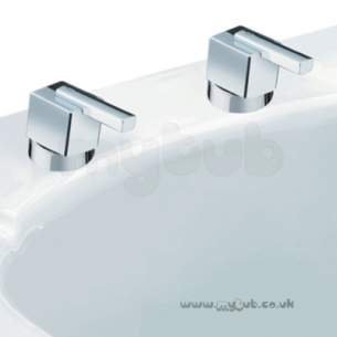 Bristan Brassware -  Bristan Qube Side Bodies Chrome Plated Qu Sb C