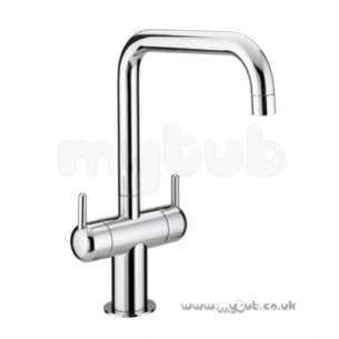 Bristan Brassware -  Fuse Mono Sink Mixer Domed Handle Cp