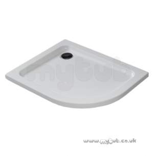 Bristan Showering -  O/s Stqrw912 1200 X 900mm Quad Shower Tray Rh