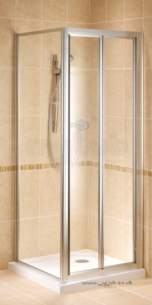 Bristan Showering -  Jute Jubcp 760mm Bi-fold Dr And S/pnl Whit