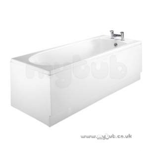 Bristan Showering -  Bristan 2mm End Panel For 700mm Quest Bath