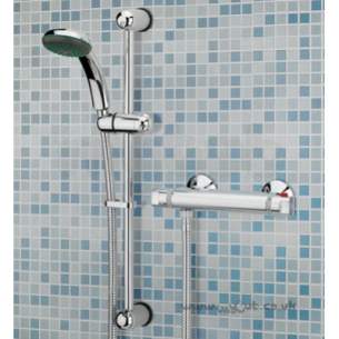 Bristan Showering -  Solo Thermo Bar Shower Valve With Adj Shower