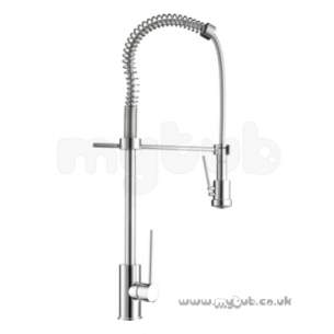 Bristan Brassware -  Vinca Sink Mixer With Pull Out Spray Cp